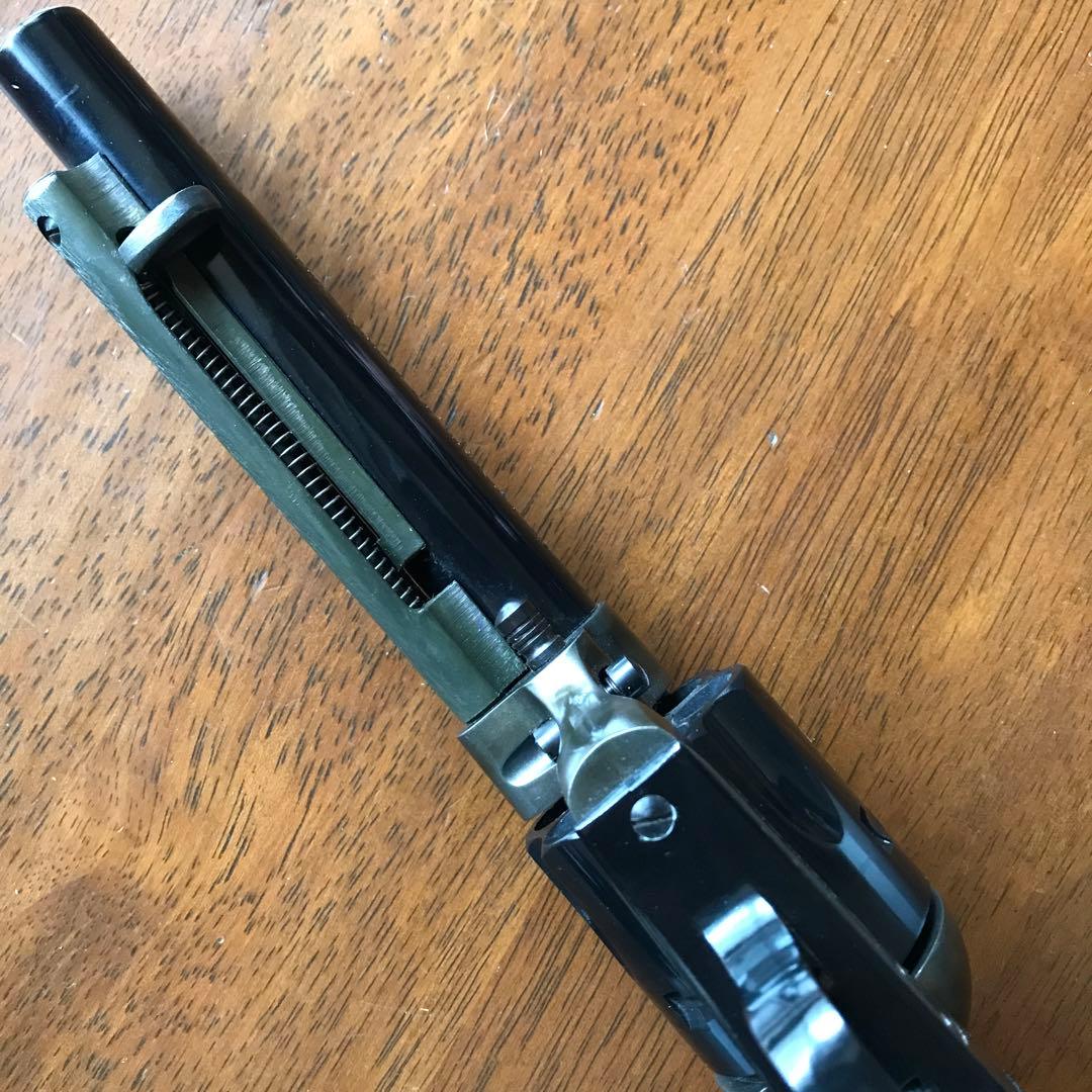 【逸品】HWS コルトSAA アーティラリー 組立キット完成品　ケースハードン風