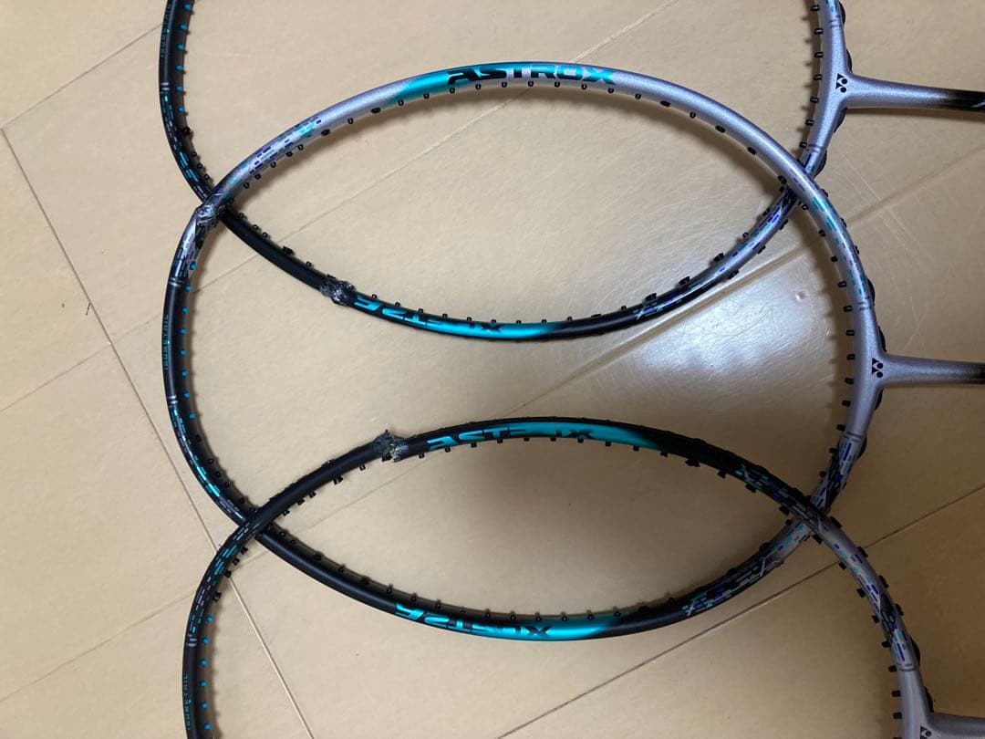 バドミントンラケット 6本　アストロックス88SPRO ジャンク品