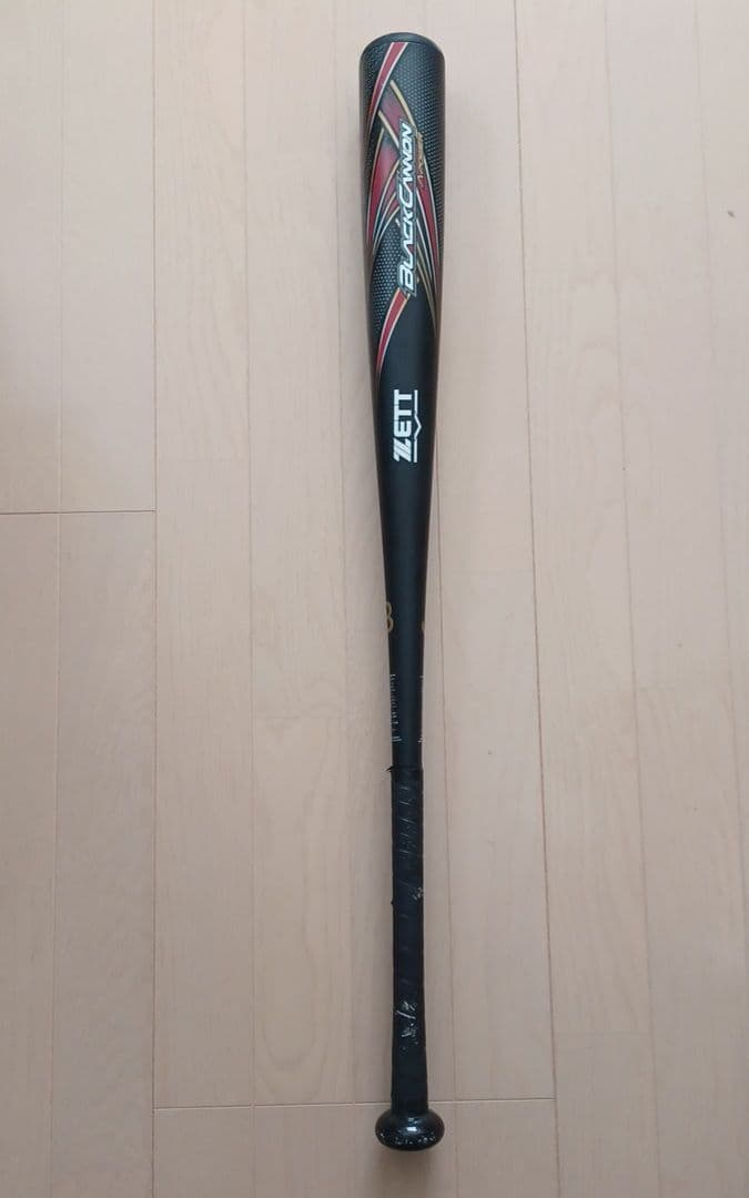 一般軟式用カーボンバットZETT ブラックキャノンA-POWER