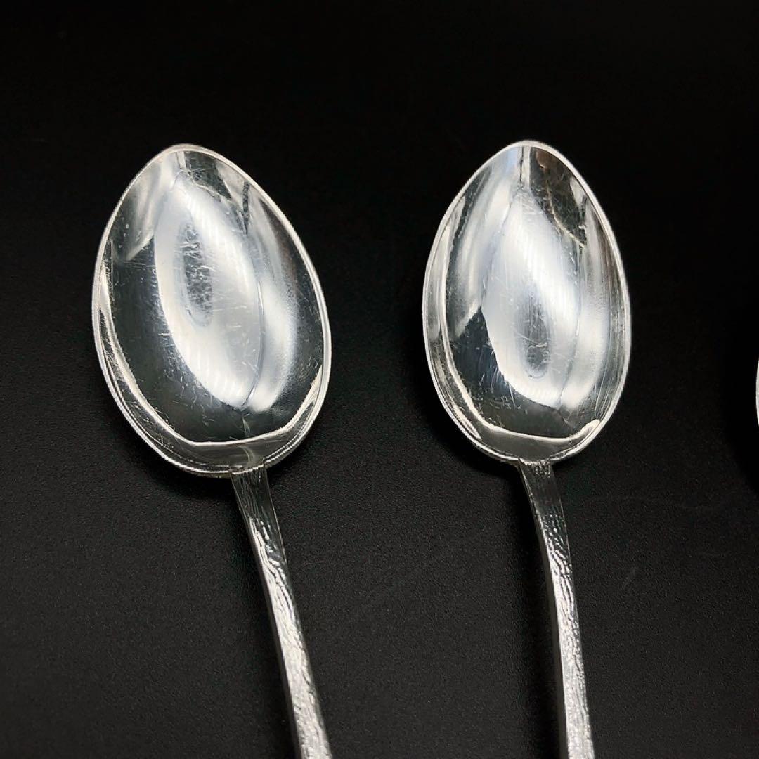 ドイツ ANTIKO アンティークスプーン 5本 ヒルデスハイムローズ 薔薇