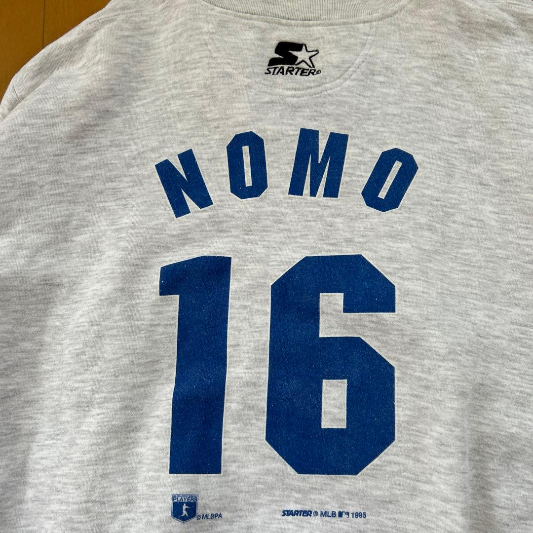 ドジャース野茂英雄　トレーナー　1997年4月ドジャースに野球観戦の際，購入品