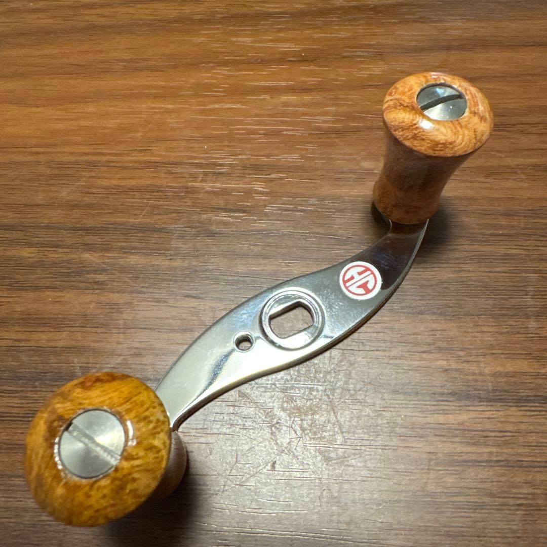 ハンドメイドウッドハンドルノブ ハネダクラフト アブ2500c 2501c ①