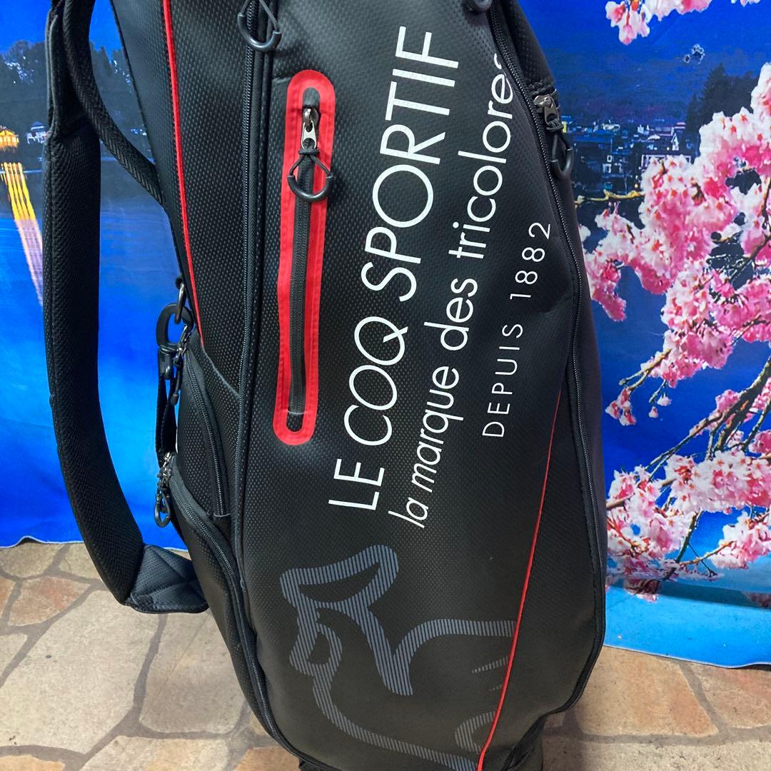 寶BU-1096 LE COQ SPORTIF キャディバッグ ブラック