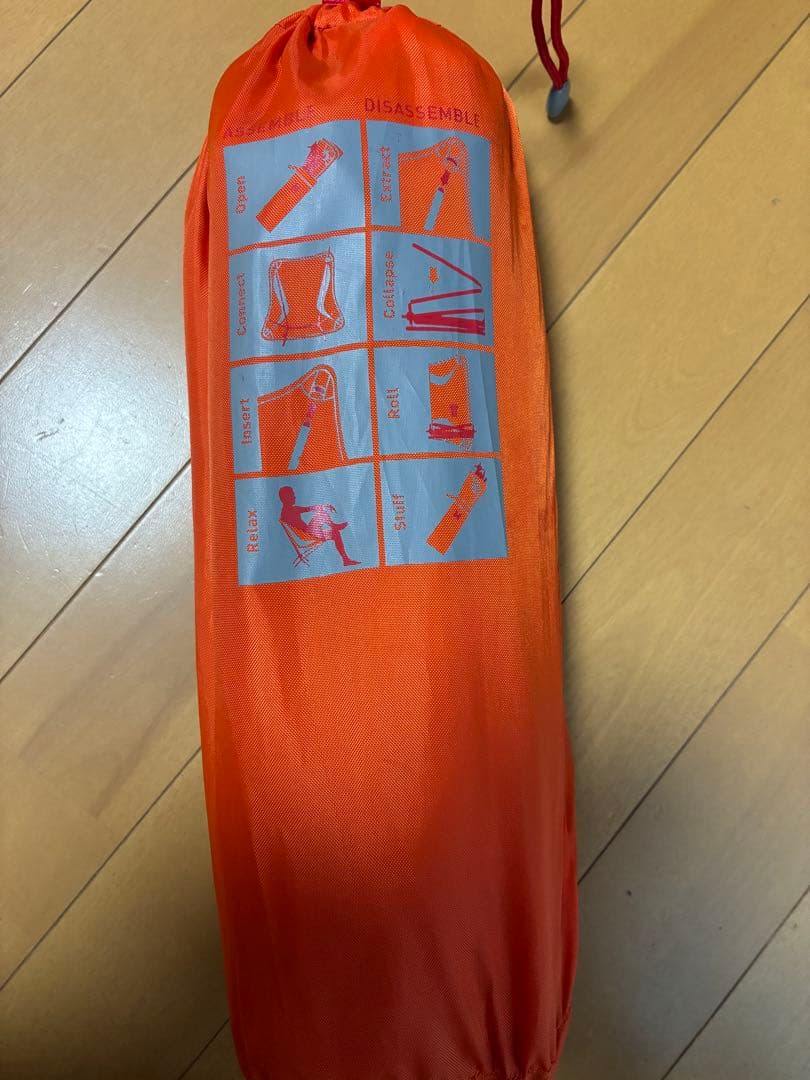 ALITE オレンジ アウトドアチェア　マンティスチェア