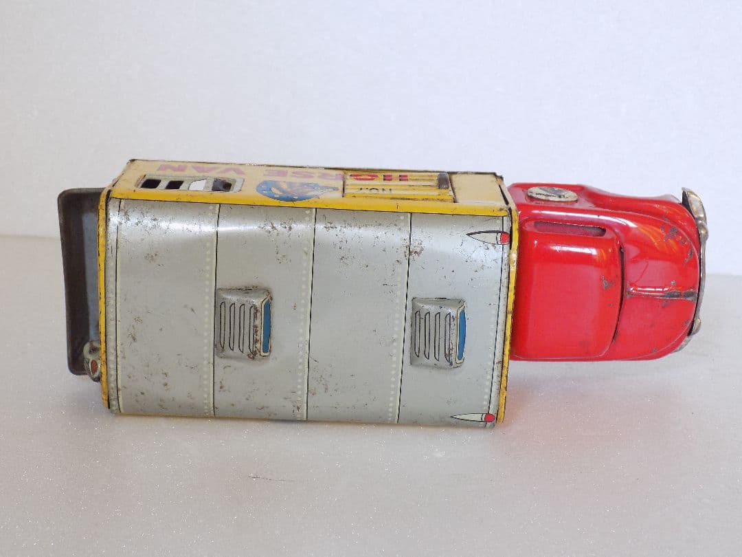 ✨️本日限定価格　希少珍品　ブリキ　【HORSE VAN】フリクション