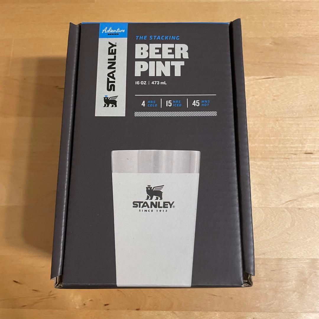 【新品未使用】NANGA×STANLEY スタッキング真空パイント/ホワイト