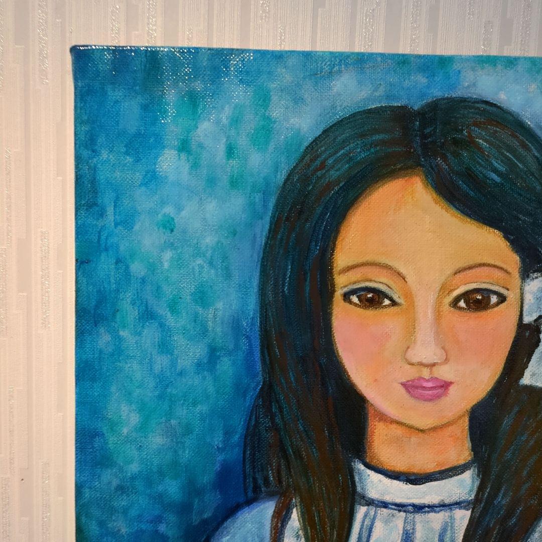 キャンバス油絵　専用　アリス　オマージュ　モディリアーニ