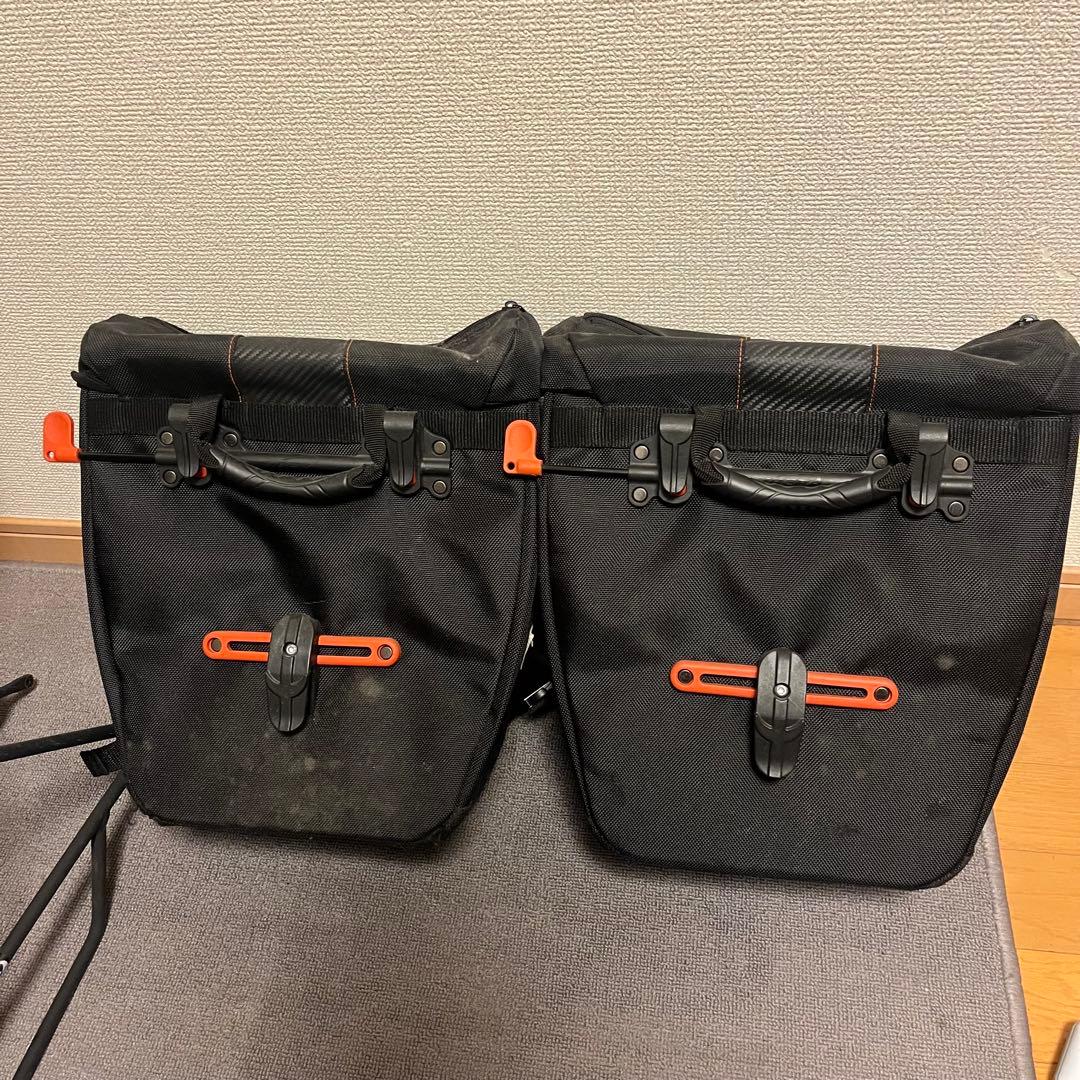 Ibera 自転車リアキャリア+サイドバッグ2個