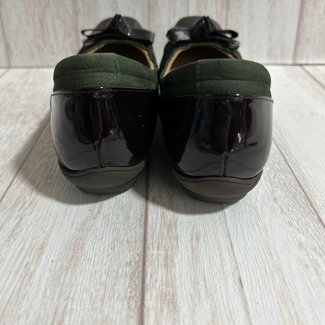 新品同様！ asics GIRO パンプス バレエシューズ 23.5cm EE