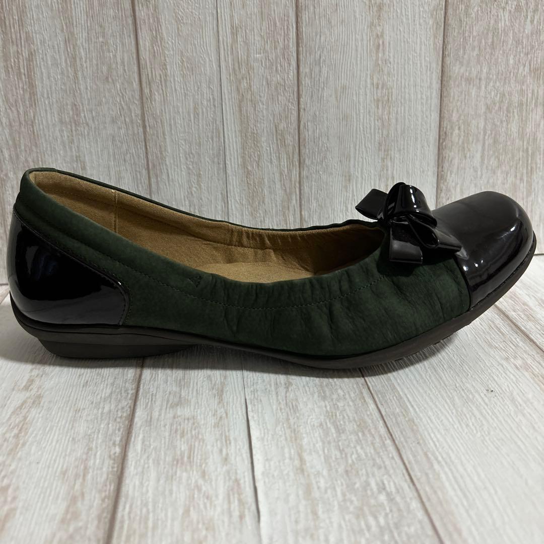 新品同様！ asics GIRO パンプス バレエシューズ 23.5cm EE