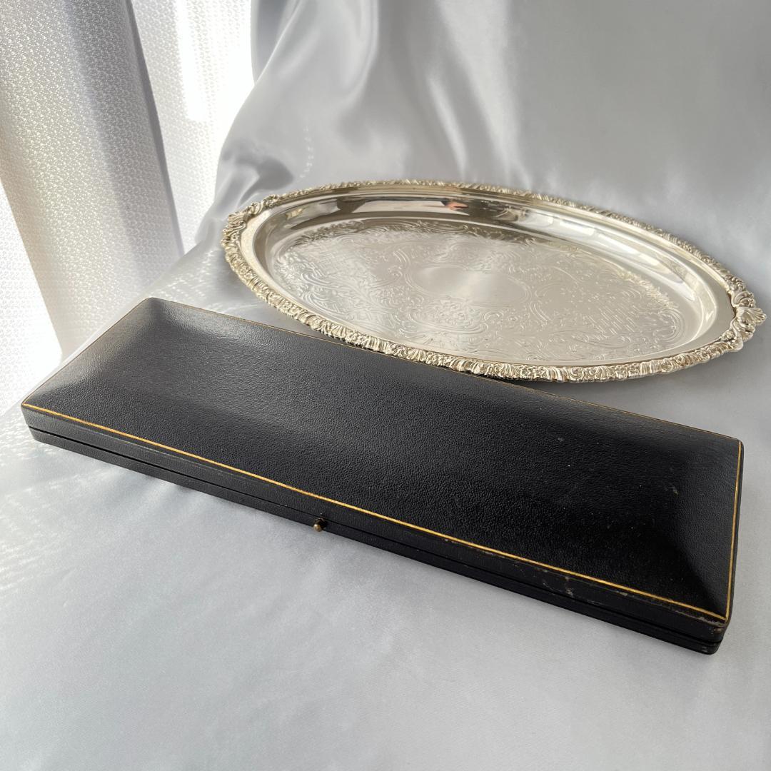 【CBS】 ビクトリアンのサーバー ペア【シルバープレート】 ケース