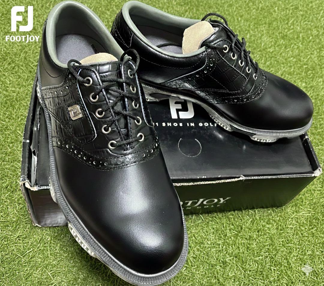 【希少】FootJoy DRYJOYS TOUR クロコ本革 26.0cm 新品