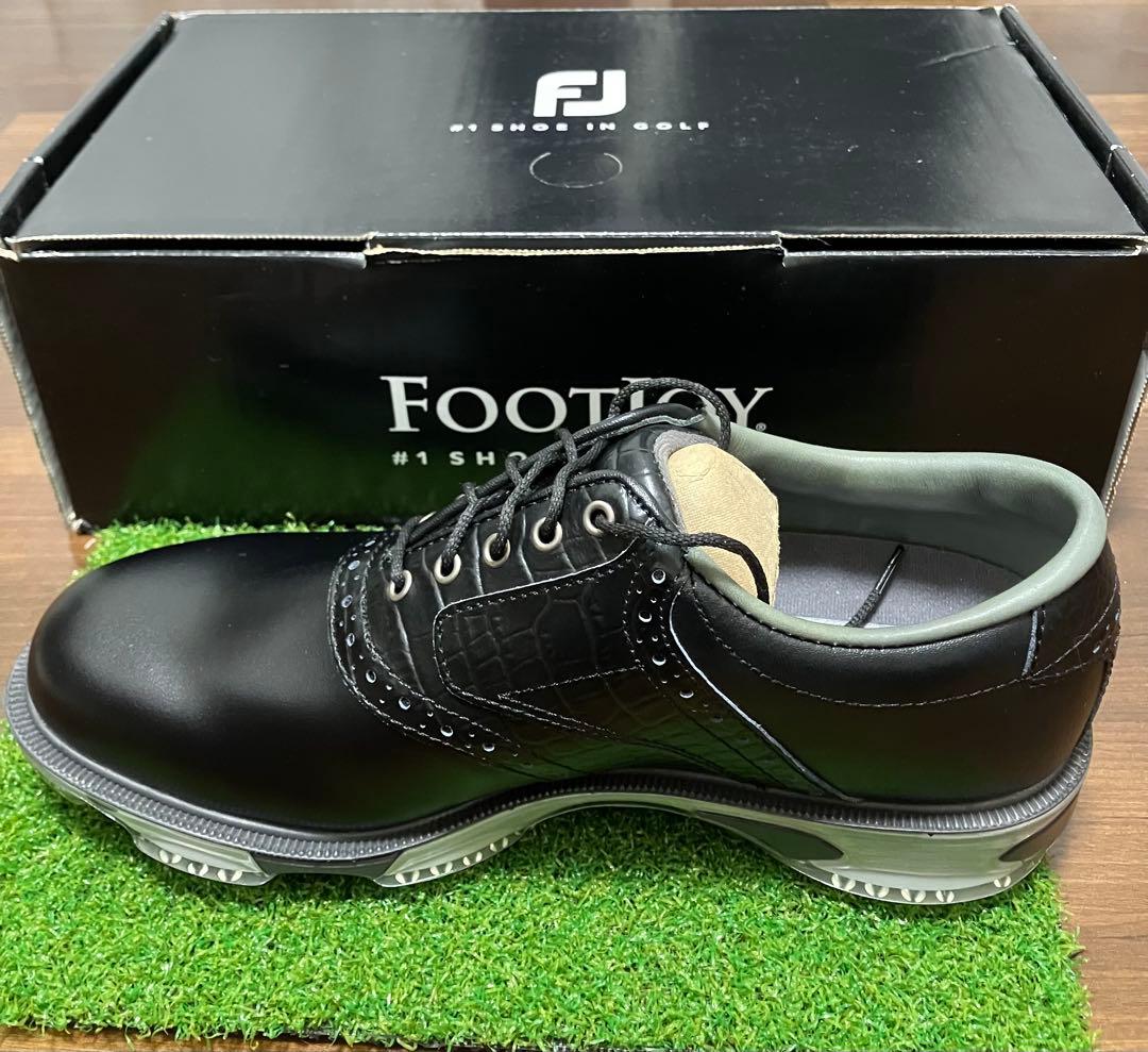 【希少】FootJoy DRYJOYS TOUR クロコ本革 26.0cm 新品