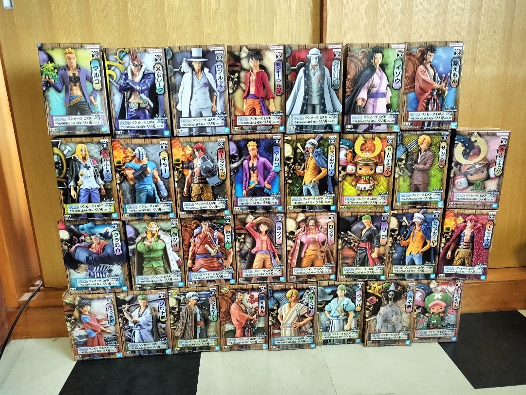 新品未開封品７５体 ワンピース ワノ国フィギュア dxf コンプリート グラメン