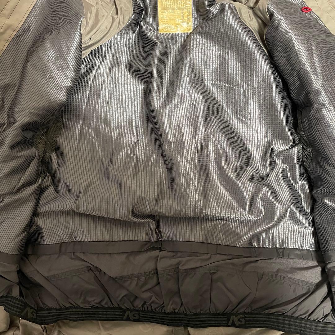 Burtonバートンスキーウェアスノーボードジャケットパーカーフード灰色グレー黒