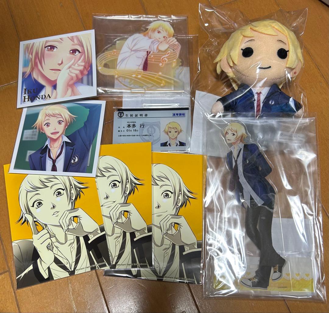 ときメモgs 本多行　グッズ　セット