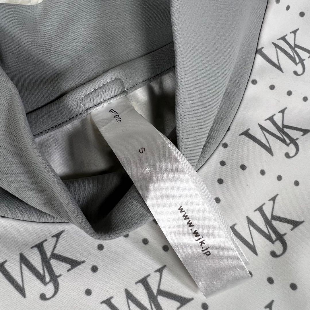 wjk wjkg ゴルフ カットソー モノグラム ハイネック モックネック