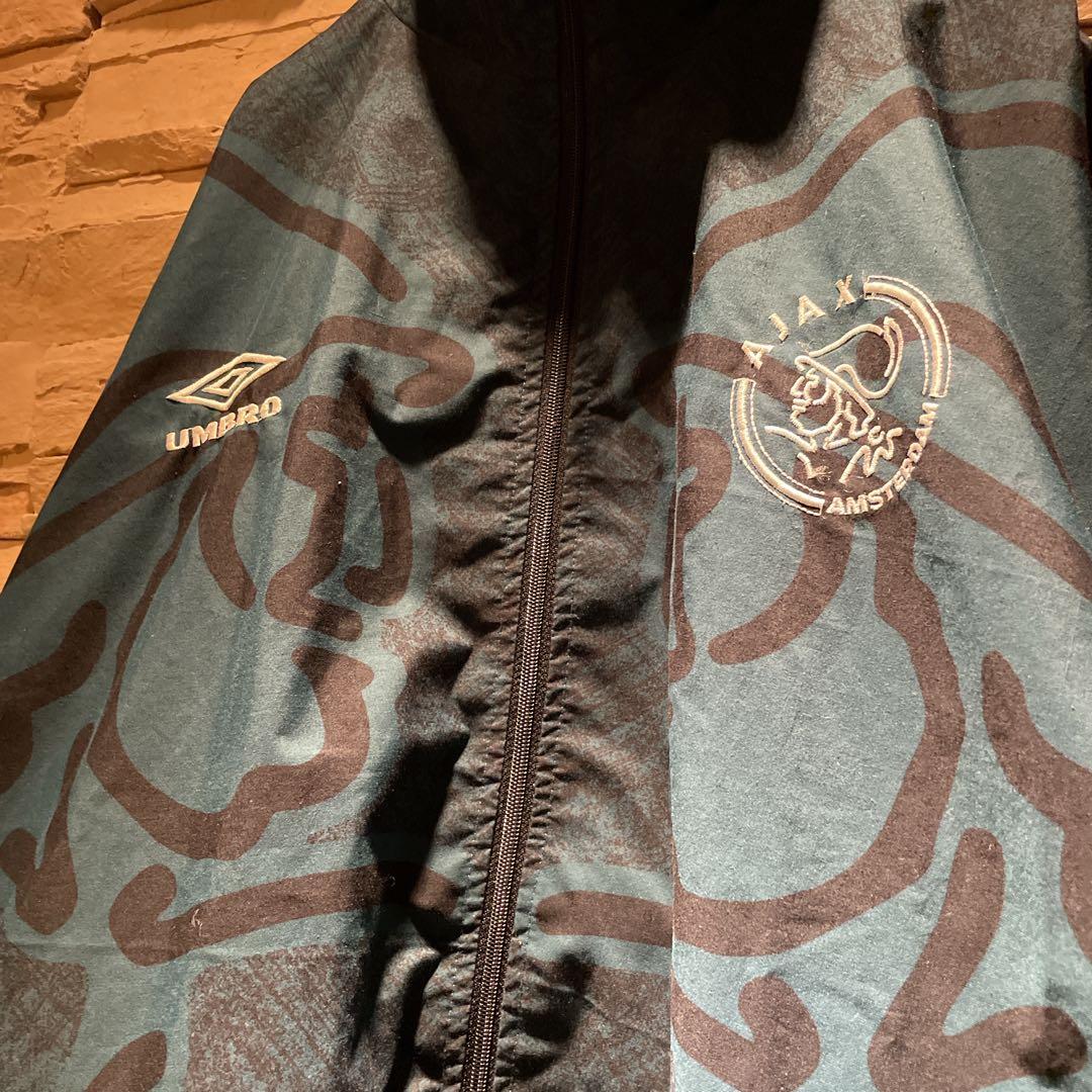 【期間限定】90s'/UMBROアンブロ×アヤックス/ナイロンジャケット/M