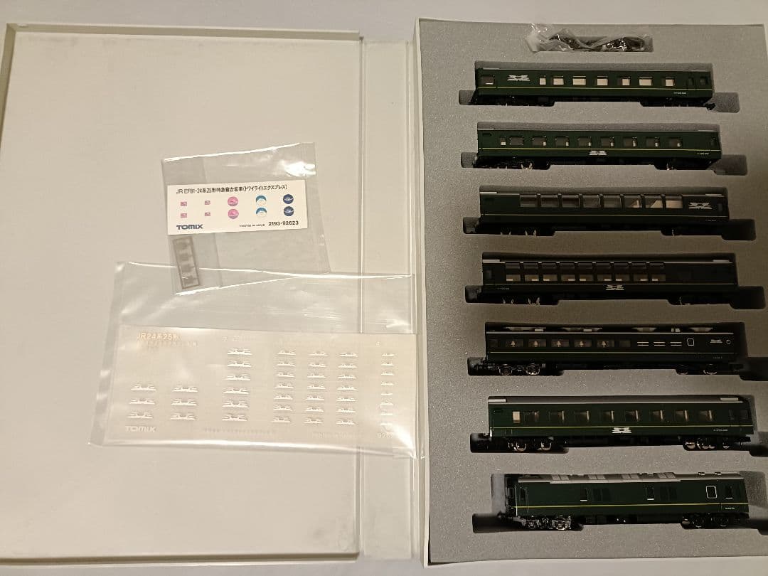 TOMIX 92623 JR 24系25形特急寝台客車 (7両セット)