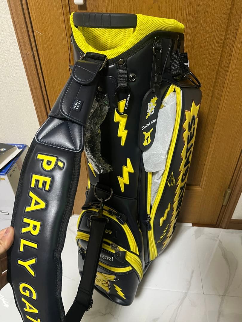残り３点　PEARLY GATES キャディバッグ ピカチュウコラボ