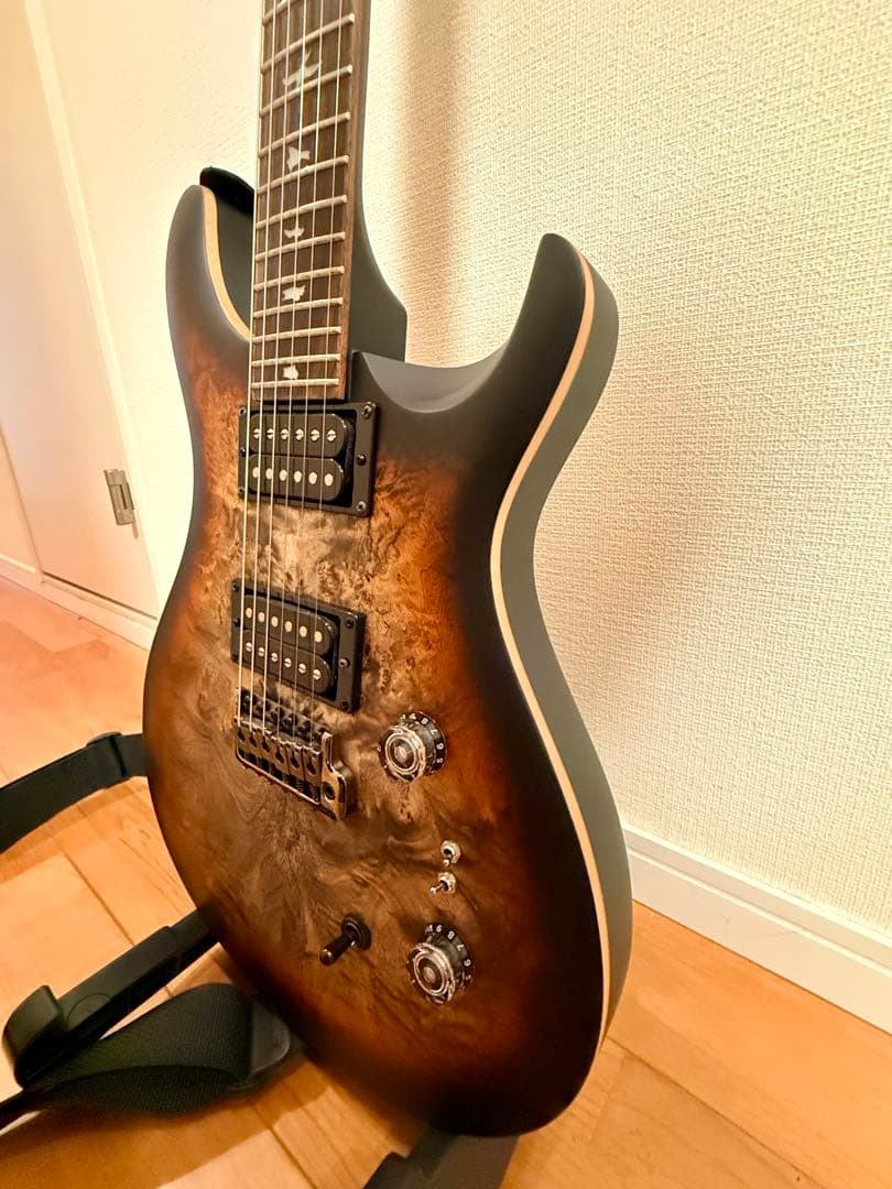 【美品】PRS SE CUSTOM 24-08 POPLAR BURL