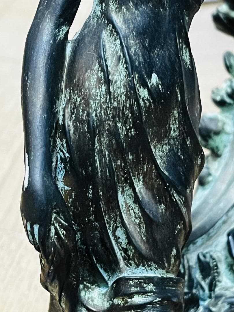 アールヌーボー　スタンドミラー