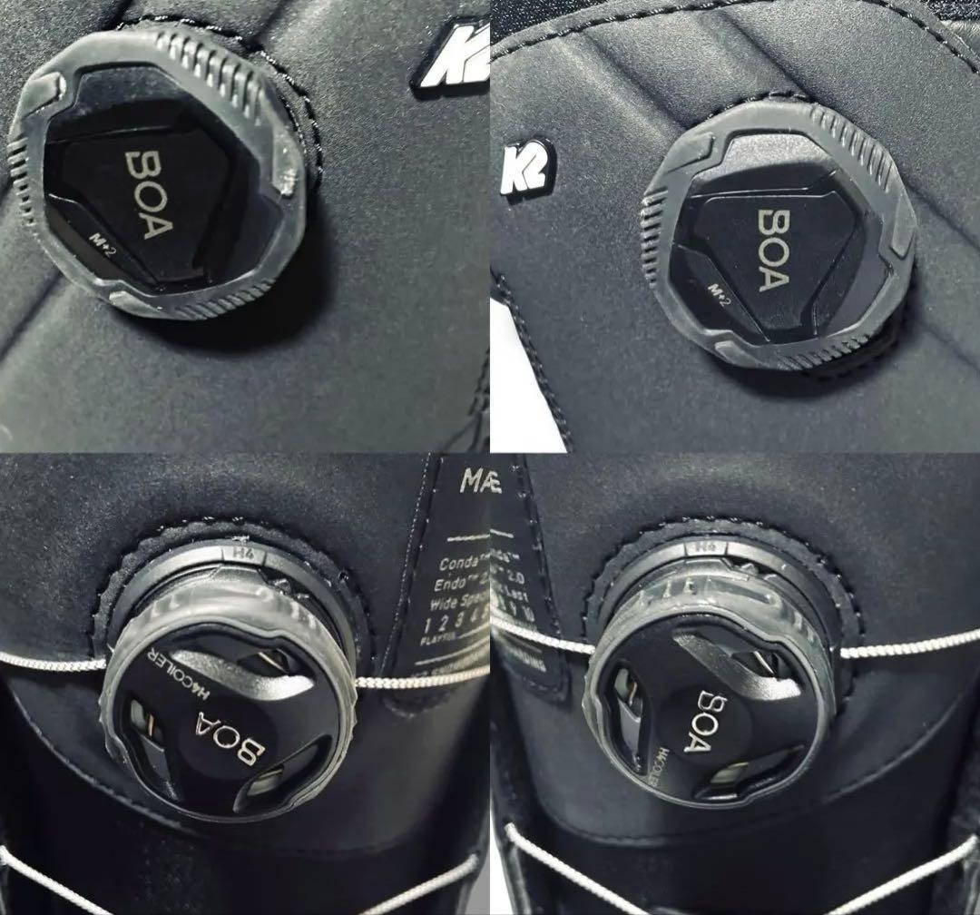 美品 BOA K2 Maysis Wide スノーボード ブーツ 27 cm 黒