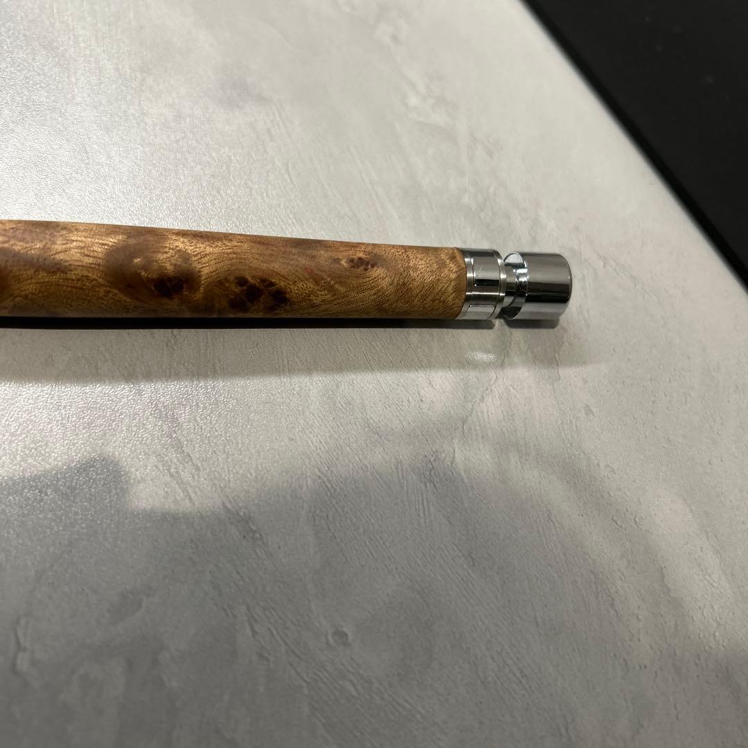工房楔 グラっソ 多機能ペン マーブルウッド シャーペン、