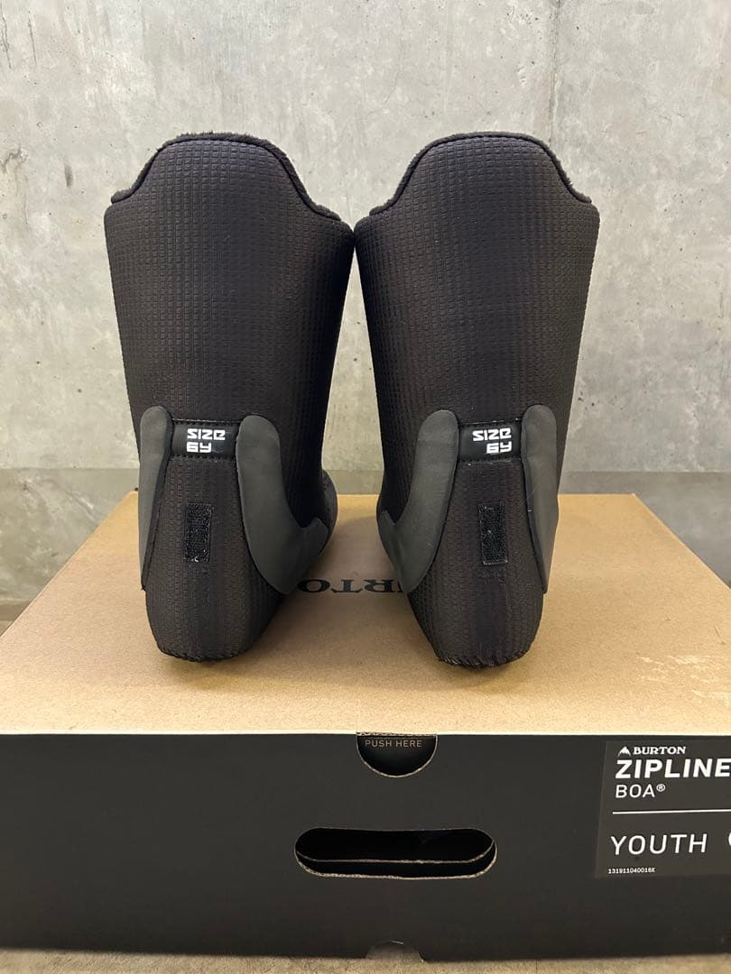 24cm キッズ Burton ジップライン BOA スノーボードブーツ