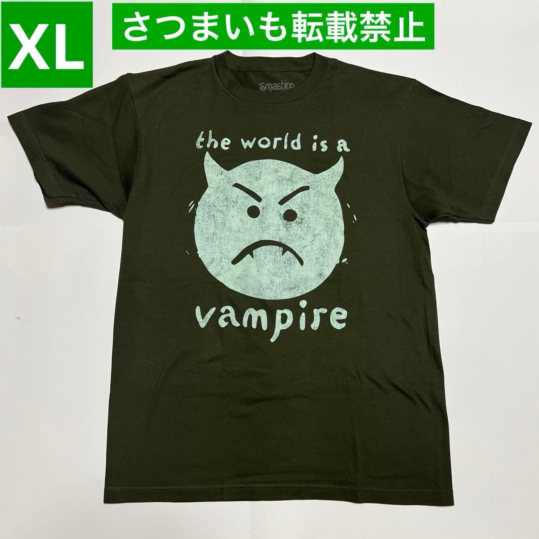 スマッシングパンプキンズ Tシャツ カーキ XL スマパン グッズ 日本公演