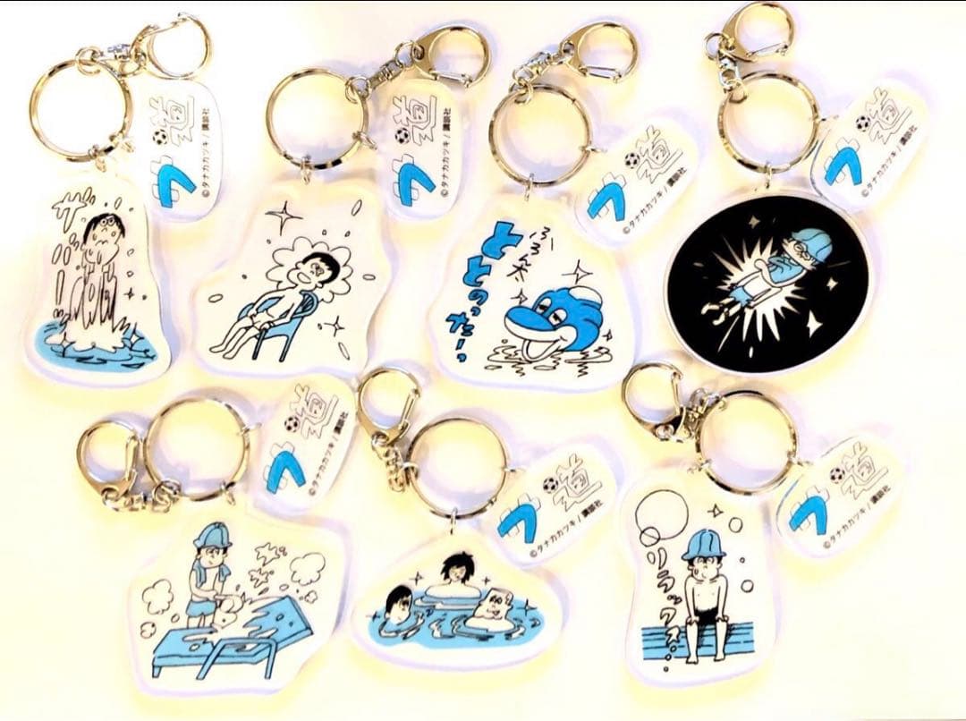【新品コラボ】サ道(タナカカツキ) x フロンターレ キーホルダー 全7種コンプ