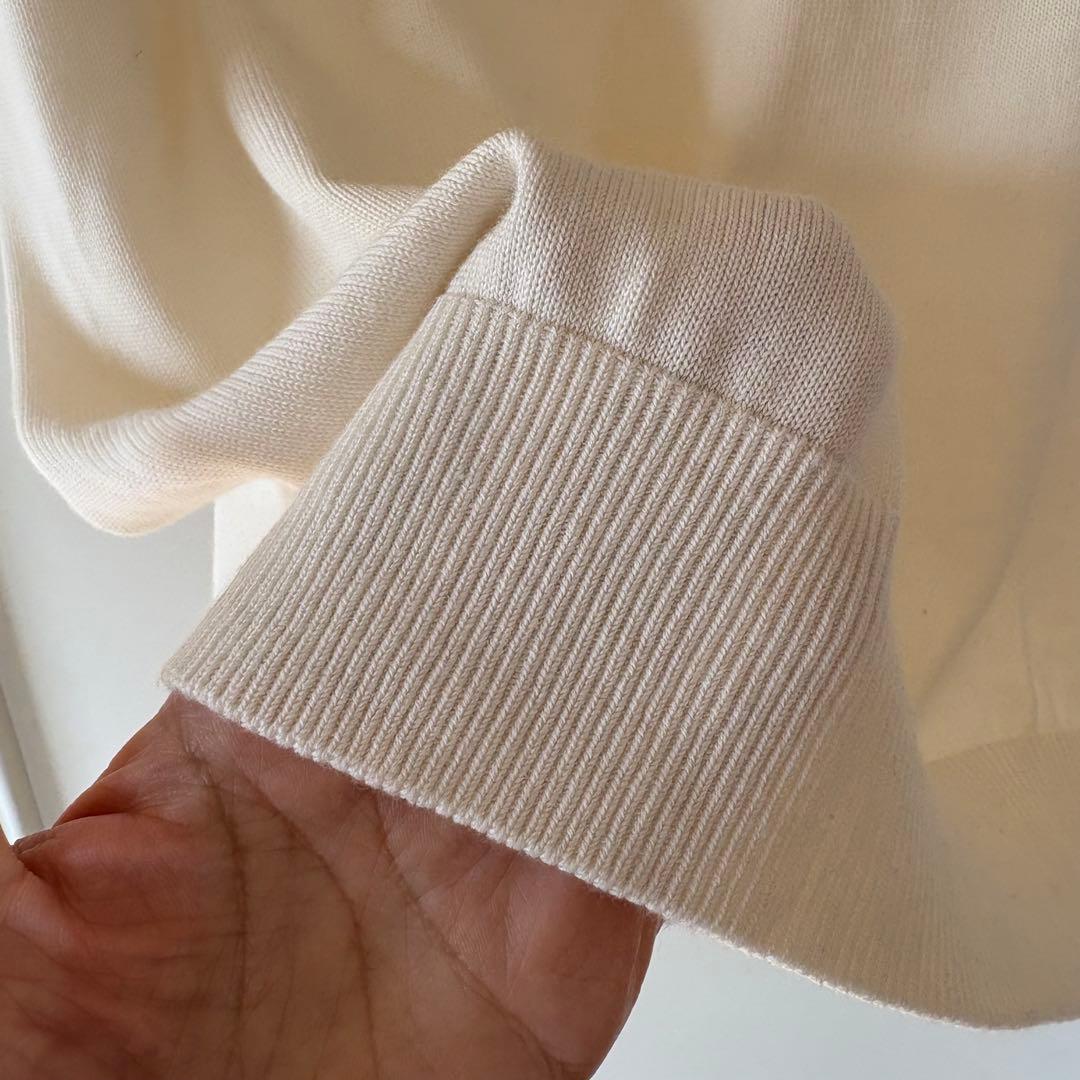 試着のみ 8gshoot 窪塚洋介 コットン モックネックニット ホワイト S