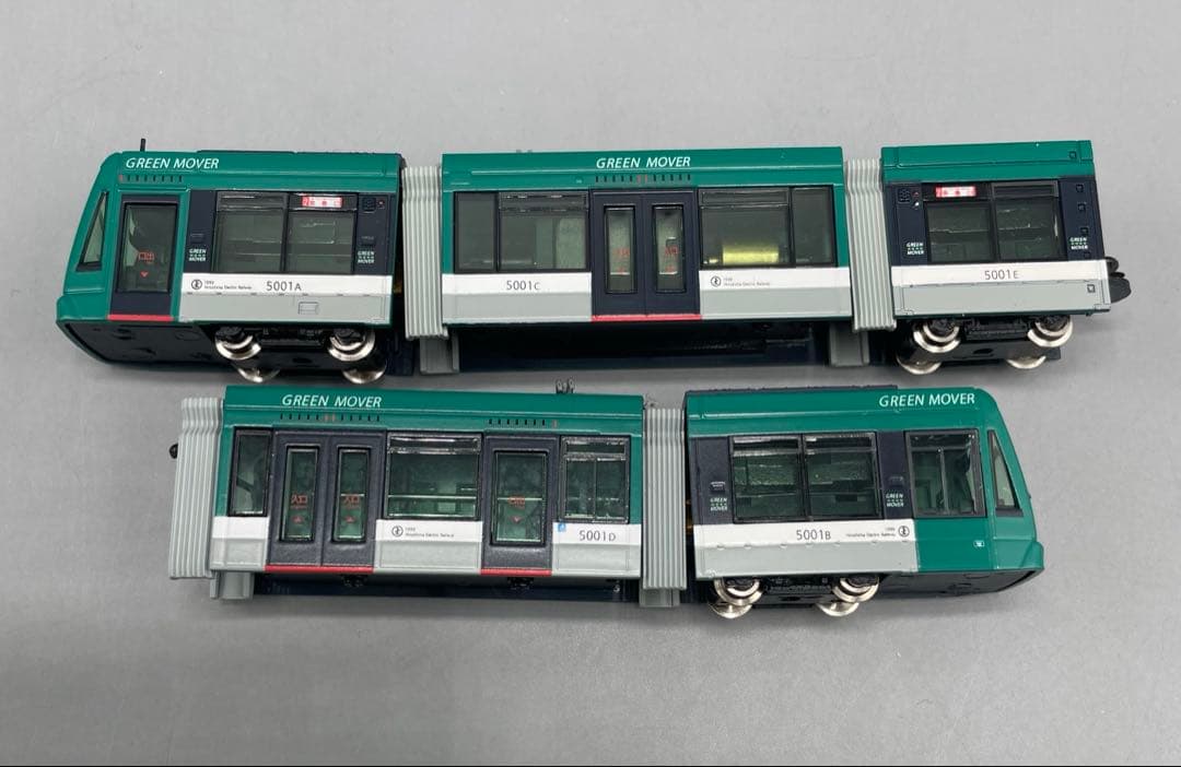 NT123 広島電鉄 5000形 グリーンムーバー