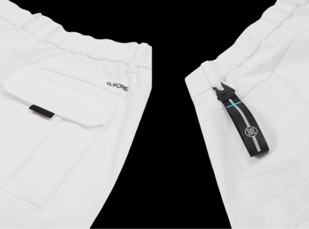 新品未使用☆新作G/FOREジーフォア メンズハーフパンツsizeXXLホワイト