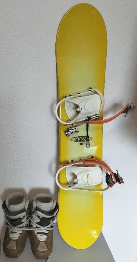 Jr.用スノーボード三点セット ボードケース付き ボード長さ118cm