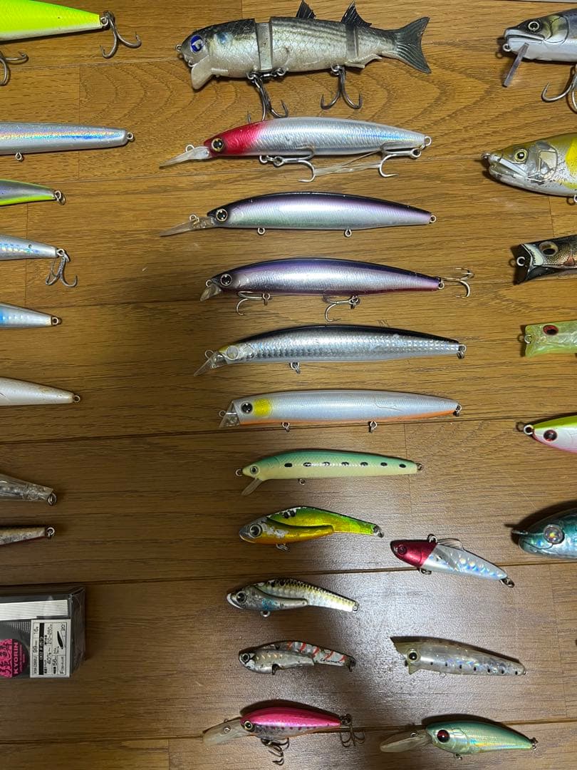 シーバスルアー引退セット32個値下げしました