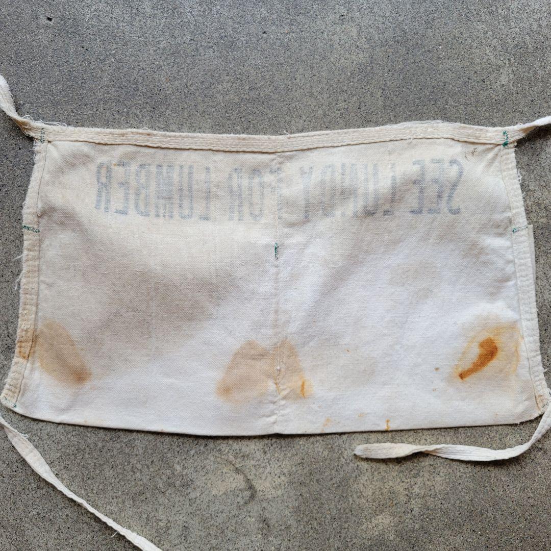 40's～vintageworkapronサコッシュUSA古着