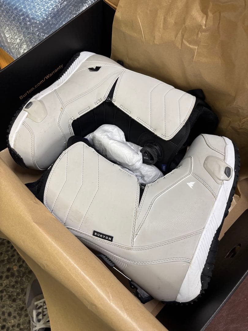 BURTON RULER 50 スノーボードブーツ ステップオンホワイト/BL