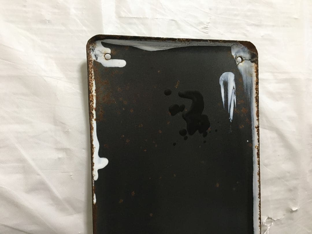 鉄道　ホーロー看板　きんしちょう 錦糸町　駅看板　国鉄？