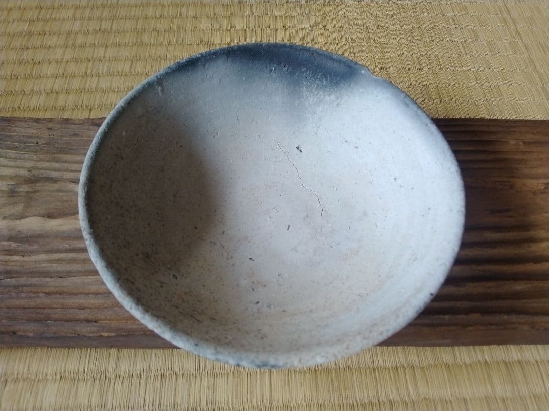 平安～鎌倉時代　黒色土器碗　骨董　古美術　発掘品　茶碗　酒器　土器　瓦器