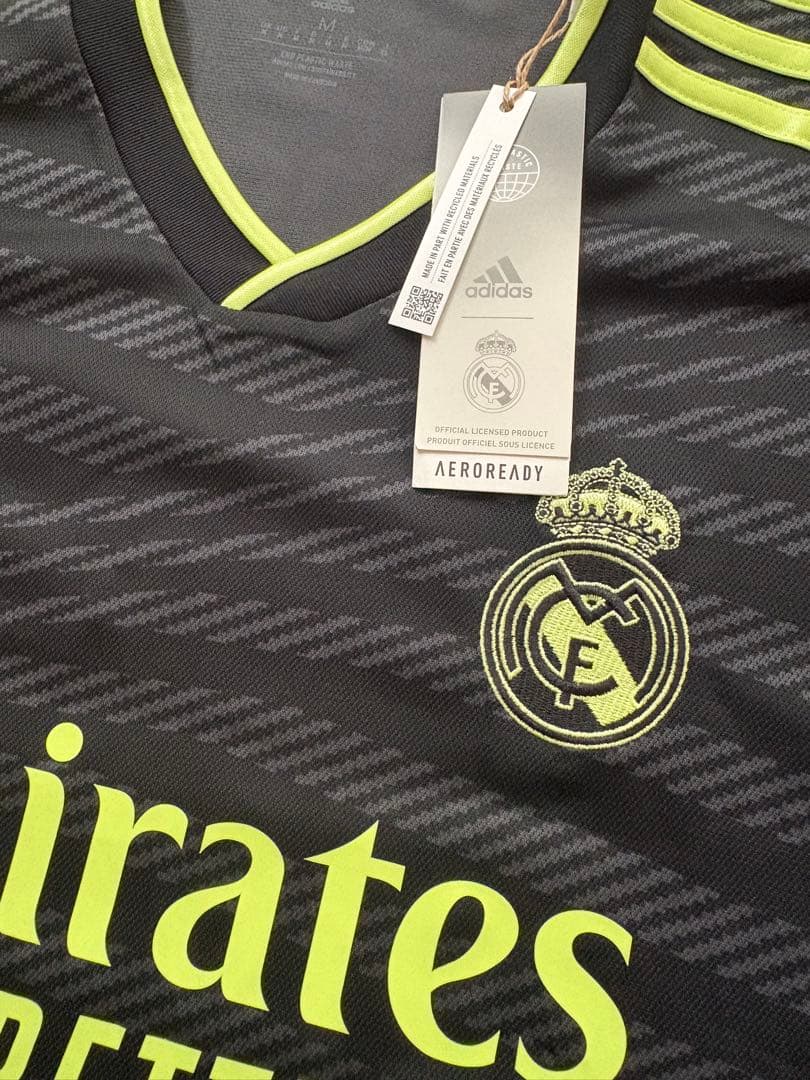 【レア新品】レアル・マドリード3rdアザール7番(タグ付・正規品)