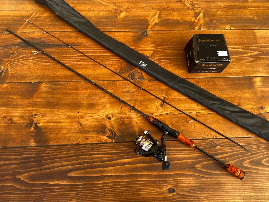釣り竿セット　新品未使用　カーボンロッド　スピニング　662UL バスロッド