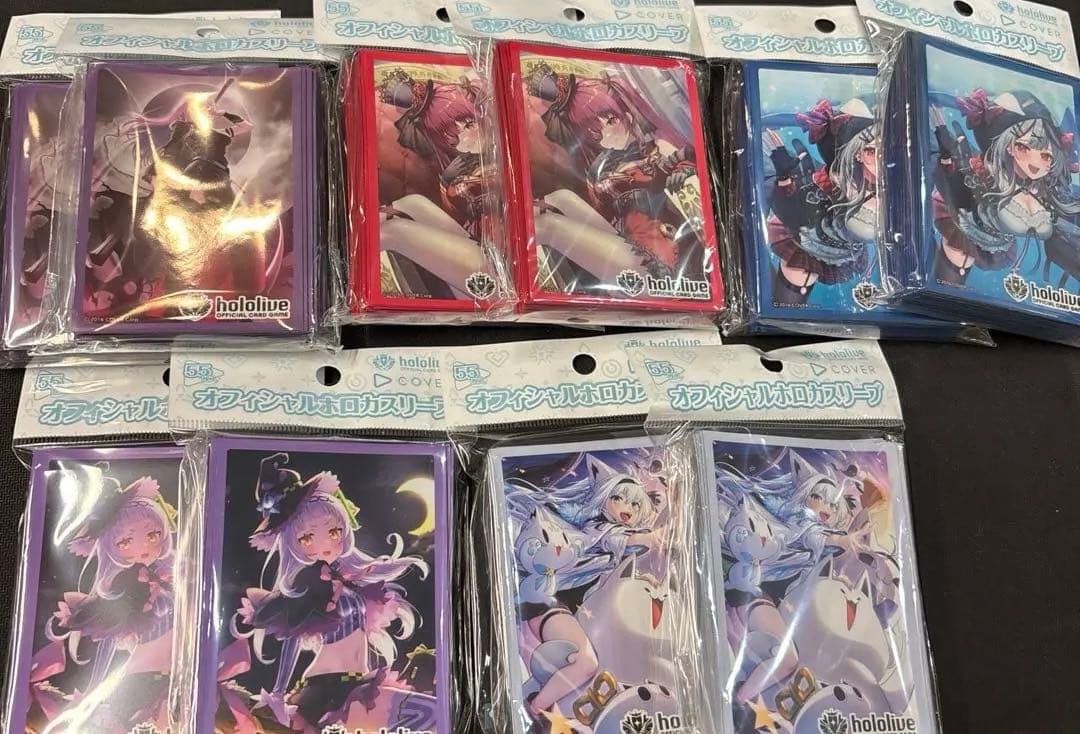 ホロカスリーブ　スリーブ　ホロライブ　公式　オフィシャル　10個セット