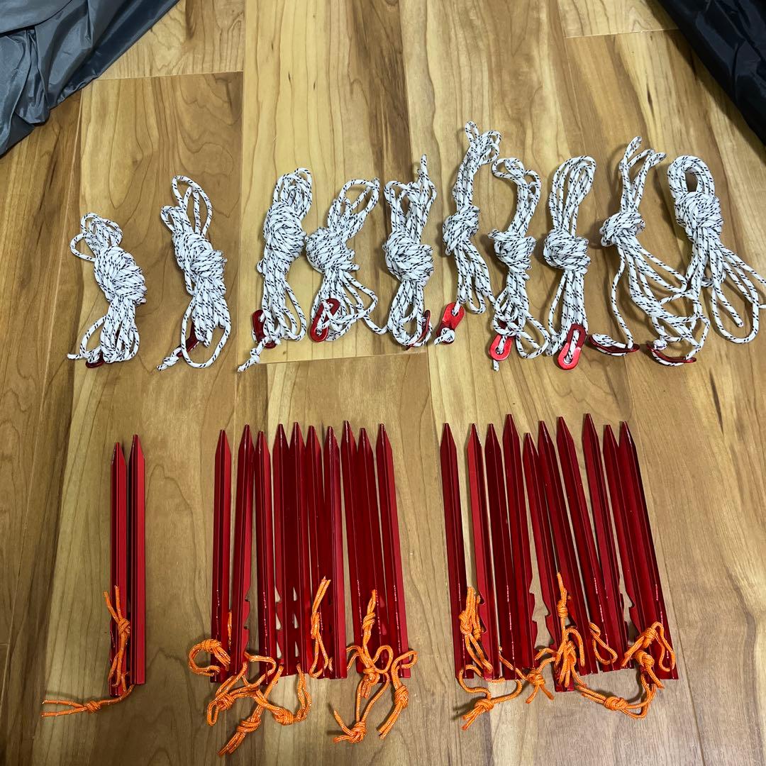 フィールドア　FIELDOOR トンネルテント480 3〜4人用　説明書付き