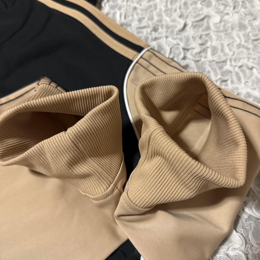 新品 L adidasアディダス刺繍トラックジャケットセットアップ