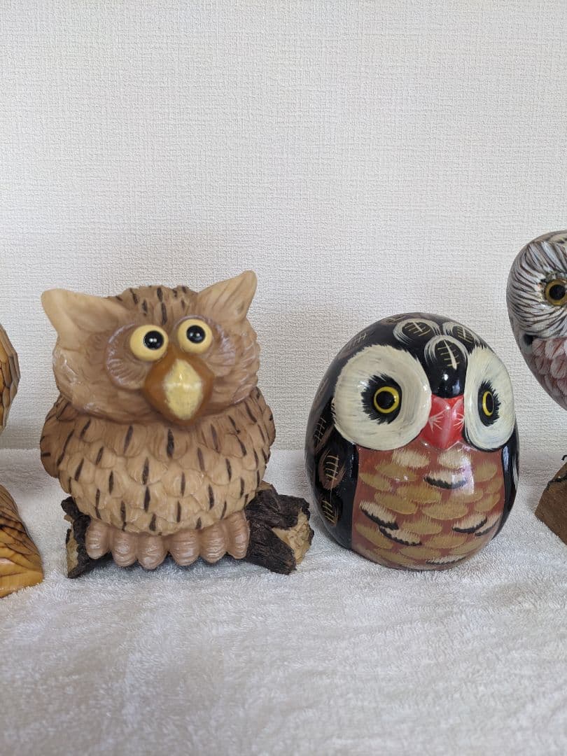 フクロウコレクション全5羽