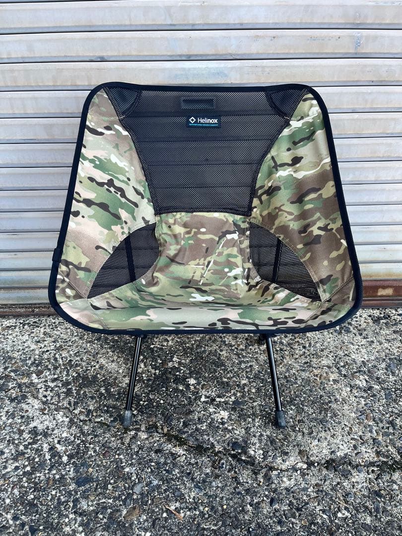 美品 Helinox chair one マルチカモ 廃盤 ヘリノックス