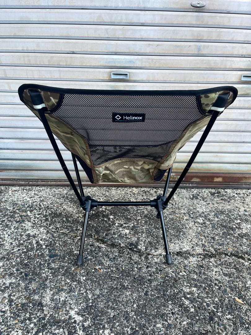 美品 Helinox chair one マルチカモ 廃盤 ヘリノックス