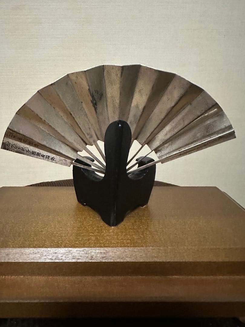 純銀製 扇子