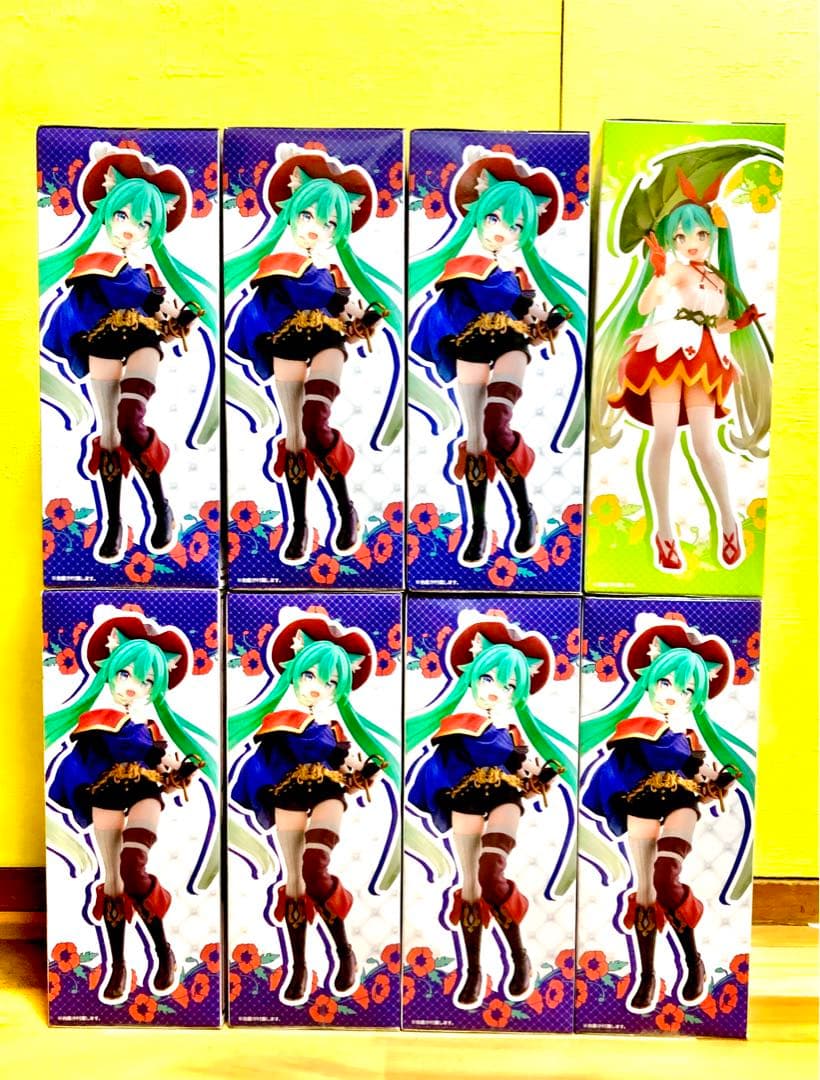 初音ミク　長靴をはいた猫　長靴を履いた猫　フィギュア　新品　未開封